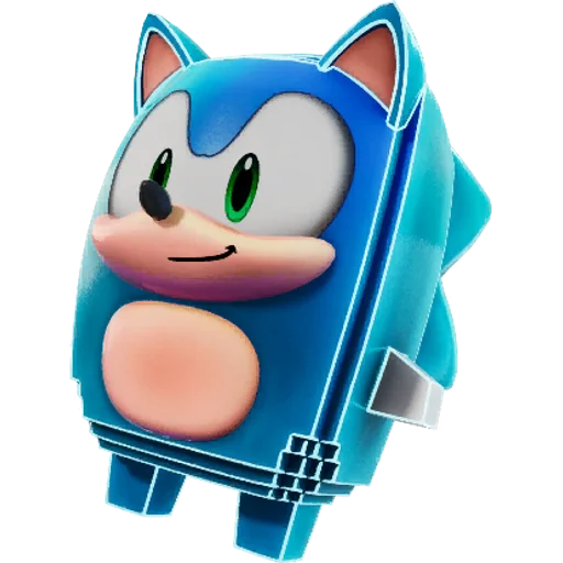 Sonic sprite in Fortnite