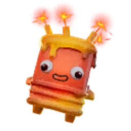 Birthday Sprite in its orange Trick or Treat variant