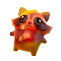 The Dumpster Dive Sprite in orange Trick or Treat colours