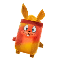 Jazz Jackrabbit Sprite in its orange Trick or Treat variant