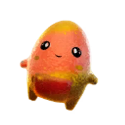 Onigiri Sprite in its orange Trick or Treat variant