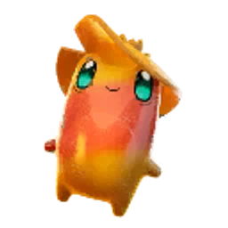 Pond Sprite in its orange Trick or Treat variant