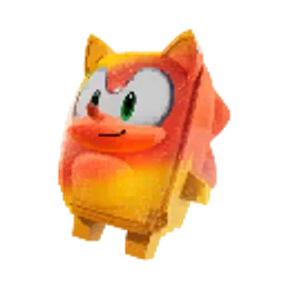 Sonic Sprite in its orange Trick or Treat variant