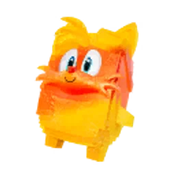 Tails Sprite in its orange Trick or Treat variant