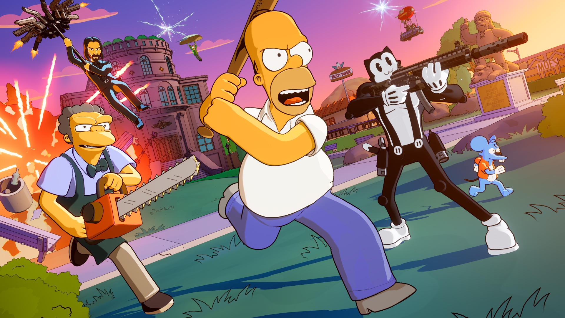 Simpsons Meets John Wick: New Sprite Drop!