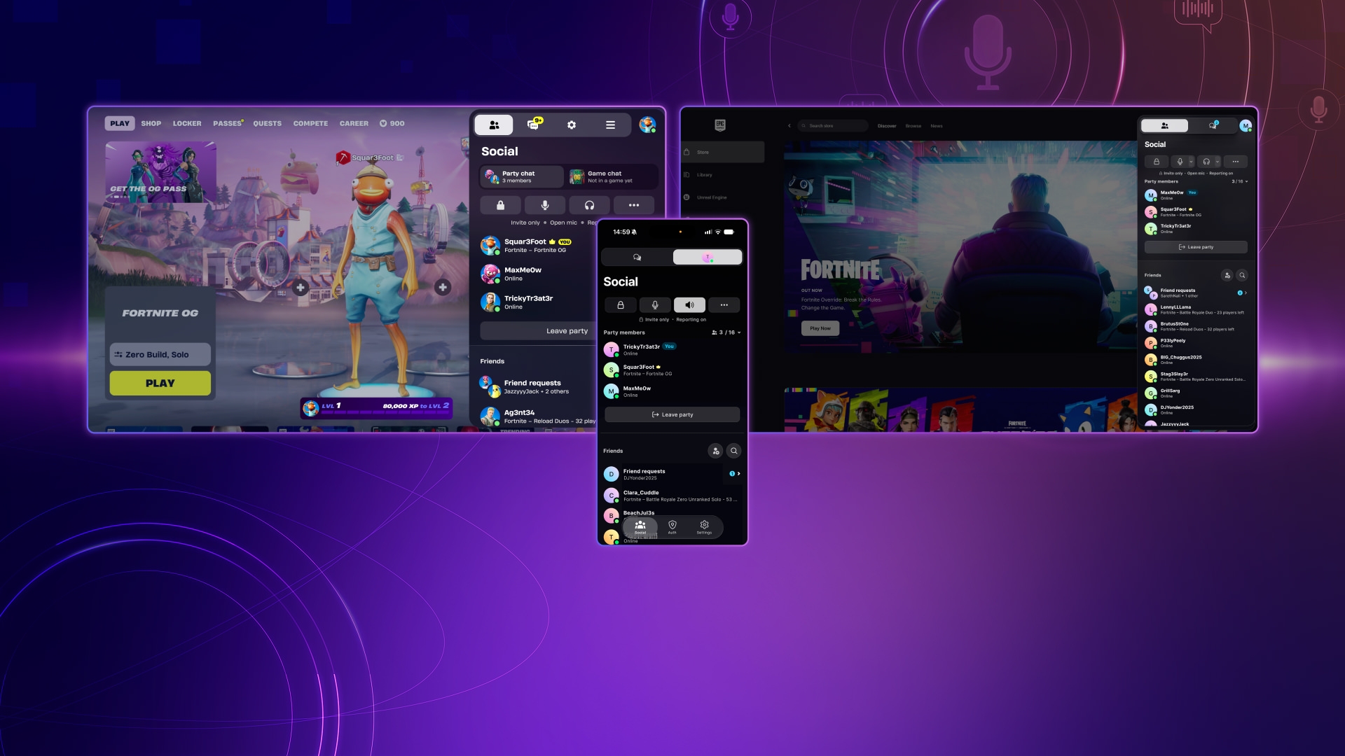 Cross-Device Voice Chat Lands in Fortnite